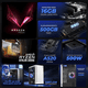 thumbnail image 3 of Computadora Escritorio Xtreme PC Gaming AMD Radeon Vega 3 Athlon 3000G 16GB SSD 500GB WIFI White juegos casuales, trabajo y estudio, 3 of 6