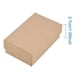 thumbnail image 4 of 72 Piezas Caja de Regalo de Papel Kraft Caja de Joyería de Papel Kraft Pequeña Caja de Regalo de Embalaje de Cartón Hecho Una Mano Decoraciones de Boda, 4 of 8