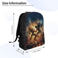 Backpack Fashion Lightweight Durable Laptop Bag Cartoon Casual Daypack ...