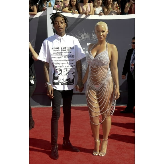 Wiz Khalifa Amber Rose At Arrivals For Mtv Video Music Awards 2014 The Forum Inglewood Ca August 24 2014.