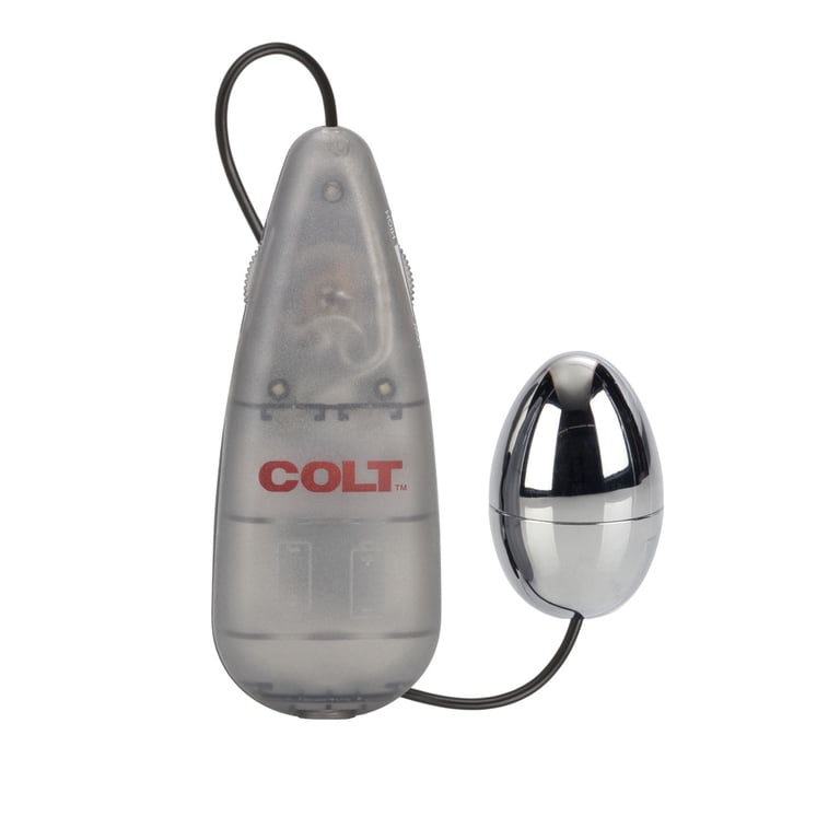 CalExotics COLT Multi-Speed Power Pak Egg Vibrator - Silver