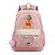 thumbnail image 1 of Mochila de dibujos animados de Winnie the Pooh, color caramelo, 30 x 23 x 42 cm, 48 colores, mochila escolar de anime para niños, 1 of 5