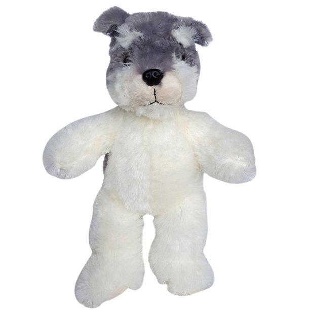 Cuddly Soft 16 inch Stuffed the Gray & White Terrier We stuff 'em