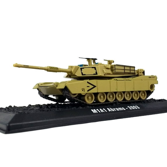 M1 (M1A1) Abrams Battle Tank - USMC 2003 - 1/72 Scale Die-cast Model