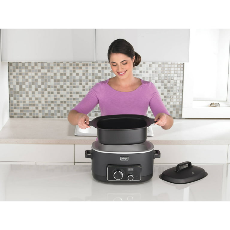 Ninja 3-in-1 Cooking System (MC750)  Ninja cooking system, Slow cooker,  Cooking