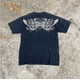 thumbnail image 3 of Camiseta de verano gótica de algodón puro con cuello redondo y estampado de camuflaje estilo hip-hop con diseño Y2K y escote pequeño informal, 3 of 5