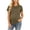 Army Green, variant on Maternity Tee Top Short Sleeve Pregnancy Shirts Plus Size S-5XL Soft Cotton Casual Basic Mama Clothes Green Medium