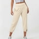 thumbnail image 2 of Pantalones cortos holgados de yoga con bolsillos para mujer - Cómodos pantalones capri para correr, 2 of 6