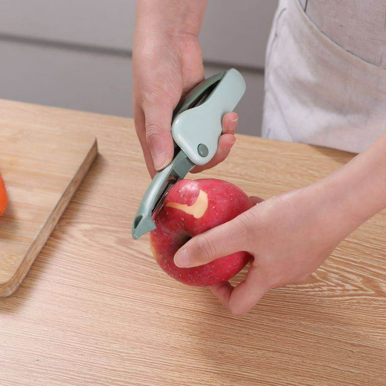 2-PCS KITCHEN UTENSILS WITH FRUIT KNIFE AND VEGGIE PEELER,水果刀與