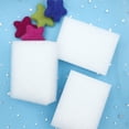 thumbnail image 2 of OULII 4Pcs White Felting Needle Foams Mats Thickened Wool Felt Workbench for Needle Punching, 2 of 6