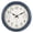 16" Blue, variant on 12 Inch Retro Indoor Outdoor Clocks Waterproof With Easy To Read Silent Quality Quartz Vintage Bathroom Clock Operated For Patio Home Garden Decor (bronze)
