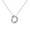 O, variant on Womens Necklaces Trendy Women Jewelry Silver Necklace With Words For Fashionable Women With Initials A Present For Women Teenagers And