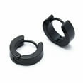 thumbnail image 5 of D-GROEE 1 Pair Stainless Steel Mens Hoop Earrings Piercings Huggie Hypoallergenic, 5 of 7
