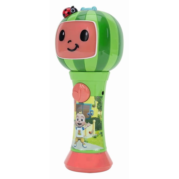 Micrófono musical para cantar con CoComelon para niños con luz