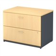 thumbnail image 3 of Bush Business Furniture Series A 36" Lateral File Cabinet in Beech, 3 of 4