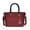 MT Burgundy, variant on Grace Women's tote Bag, Croco Vegan Leather Shoulder Bag Handbag Purse by Mia K