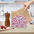 thumbnail image 6 of Candy Pink Acrylic Napkin Holder Clear Paper Tissue Dispenser Kitchen Dining Room Bathroom Party Hotel, 6 of 8