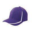 thumbnail image 1 of Sport-Tek & 174; Flexfit & 174; Casquette Colorblock Performance. Stc16 S/M Violet/ Blanc, 1 of 1