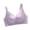 Purple, variant on Paiwinds Woman's Large Size Rear Four Buckle Bra - No Underwire Breathable Adjustable Support for Fuller Figures Daily Comfort