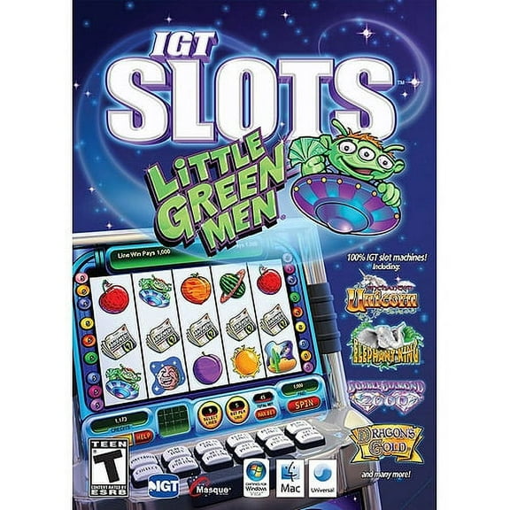 Masque Publishing 098252103570 IGT Slots: Little Green Men - PC/Mac