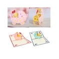 thumbnail image 2 of 3D for Pop Up Baby Carriages Stroller Greeting Card for Congratulations Birthday Baby Shower with Envelope Invitation Gi, 2 of 11