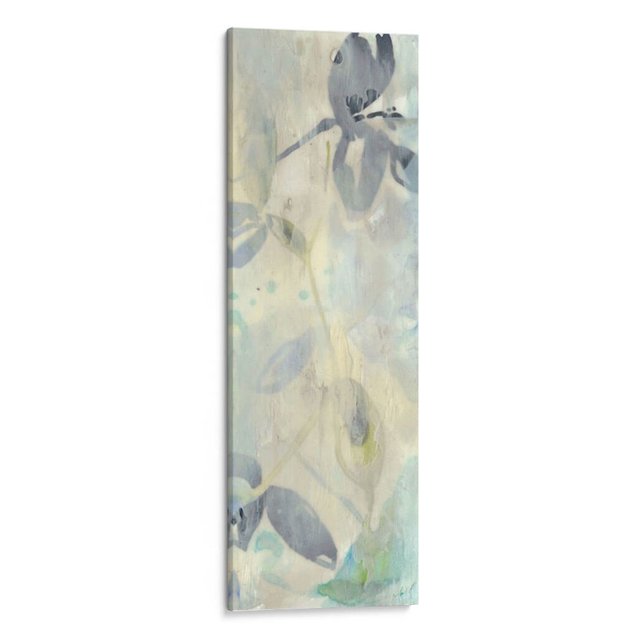 Cuadro decorativo - Flores Veladas Ii, Jennifer Goldberger 50x150 Canvas Lab Botánica, Naturaleza