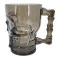 thumbnail image 2 of Halloween Plastic Skull Beer Mug Party Tableware, Gray, 19 oz, Way to Celebrate, 2 of 4