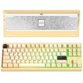 thumbnail image 1 of Teclado mecánico KEEBMONKEY WOBKEY Crush 80 Pro Amarillo, 1 of 9