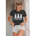 thumbnail image 4 of MOUSYA Happy Easter Shirts for Women: Bunny Shirt Easter Tshirt Rabbit Graphic T Shirts Casual Short Sleeve Tops, 4 of 11