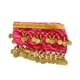 thumbnail image 2 of Pañuelo de cadera para danza del vientre para perros, falda de lentejuelas, disfraz divertido para mascotas, cómodo cachorro Rosa roja, 2 of 6