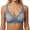 Blue, variant on Full Figure Lace Underwire Bra for Push Up Support Comfort Everyday T Shirt Style with Side Wide Band and Full Coverage for Plus SizeWear