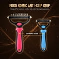 thumbnail image 4 of Deep Detangling Brush For Dogs, Dual Tooth Pet Grooming Knotting Comb, Brush Micro Scratching For Dog & Cat, 4 of 11