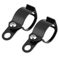 thumbnail image 3 of Soporte de montaje de luz de giro para motocicleta, 2 uds., apto para patinete de horquilla delantera de 30-45mm (negro) Jadeshay A, 3 of 8