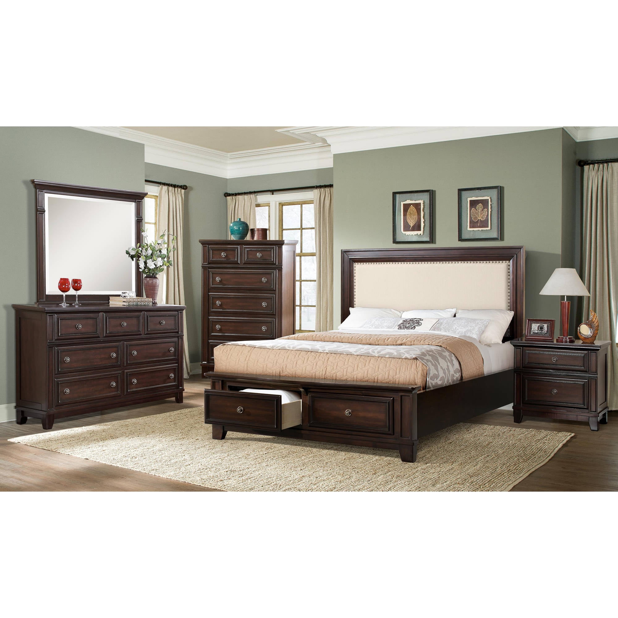 Picket House Furnishings Harwich Footboard Component Com