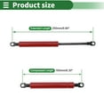 thumbnail image 4 of Unique Bargains 250mm/9.84 Pouces Vérins à Gaz Ressorts à Gaz 200N Acier au Carbone Rouge 2 Pcs Couvercle de Boîte à Outils de Voiture RV Boîte de Rangement Couvercle de Porte d'Armoire, 4 of 7