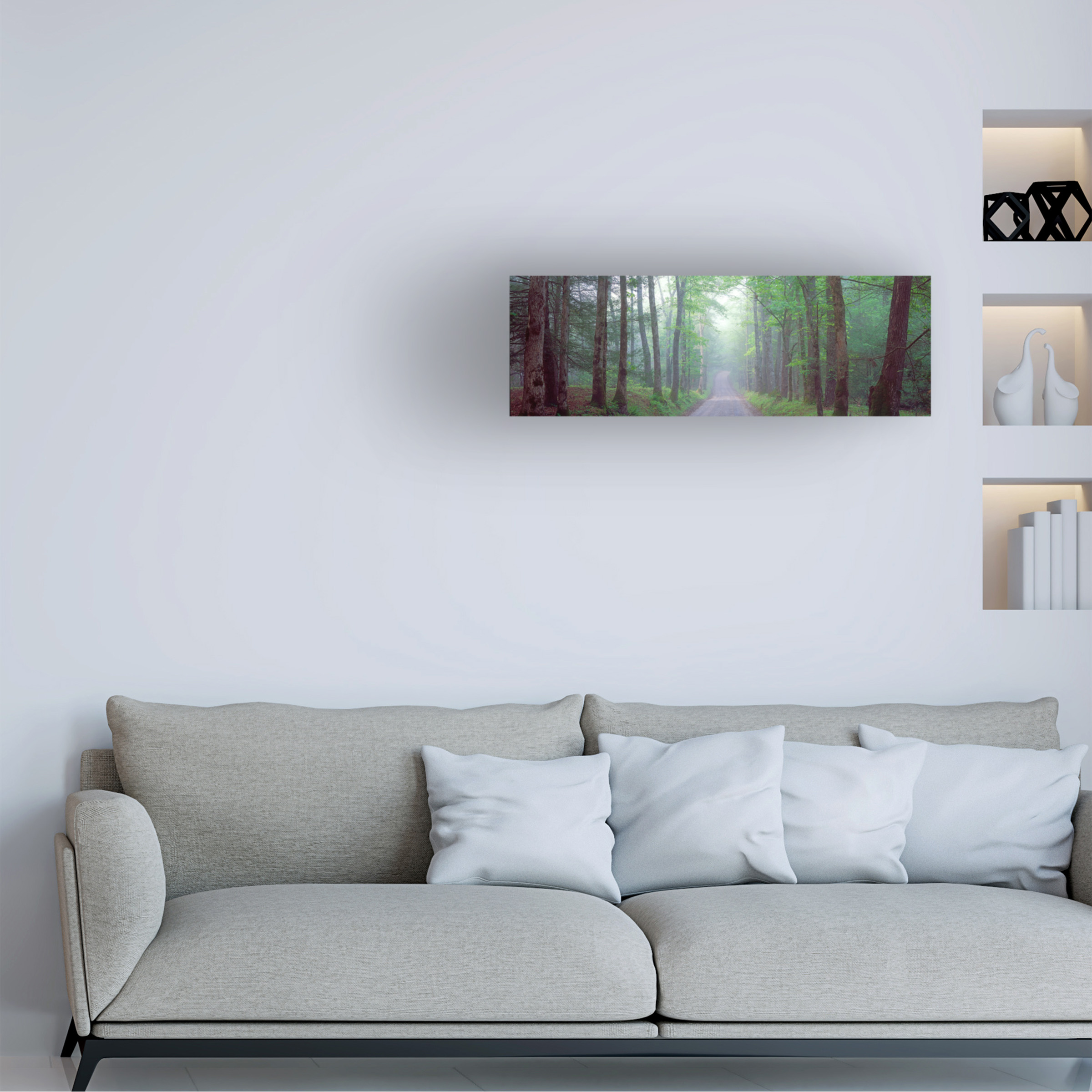 Trademark Fine Art 'Tree Panorama' Canvas Art by Doug Cavanah