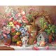 thumbnail image 1 of Cuadros Decorativos Kit de pintura de diamantes flor y nido de pájaro taladro redondo completo DIY decoración del hogar Ehuebsd Nuevos Originales, 1 of 7
