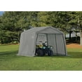 thumbnail image 2 of ShelterLogic 10 Ft. x 10 Ft. Shed-in-a-Box, Peak Gray 70333, 2 of 15