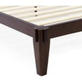 thumbnail image 5 of Bme Queen Size | Chalipa Signature Wooden Bed Frame Without Headboard, Solid Wood, Walnut, 5 of 5