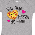 thumbnail image 4 of Inktastic Valentine's Day You Stole a Pizza of My Heart Boys or Girls Baby Bodysuit, 4 of 5