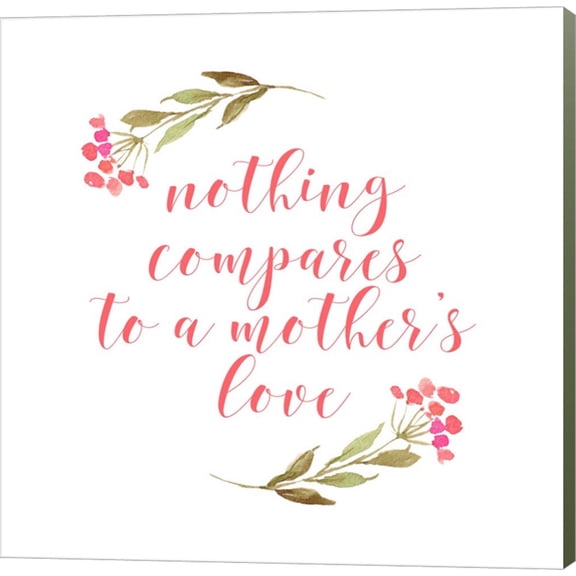 Mothers Love by Tara Moss, Canvas Wall Art