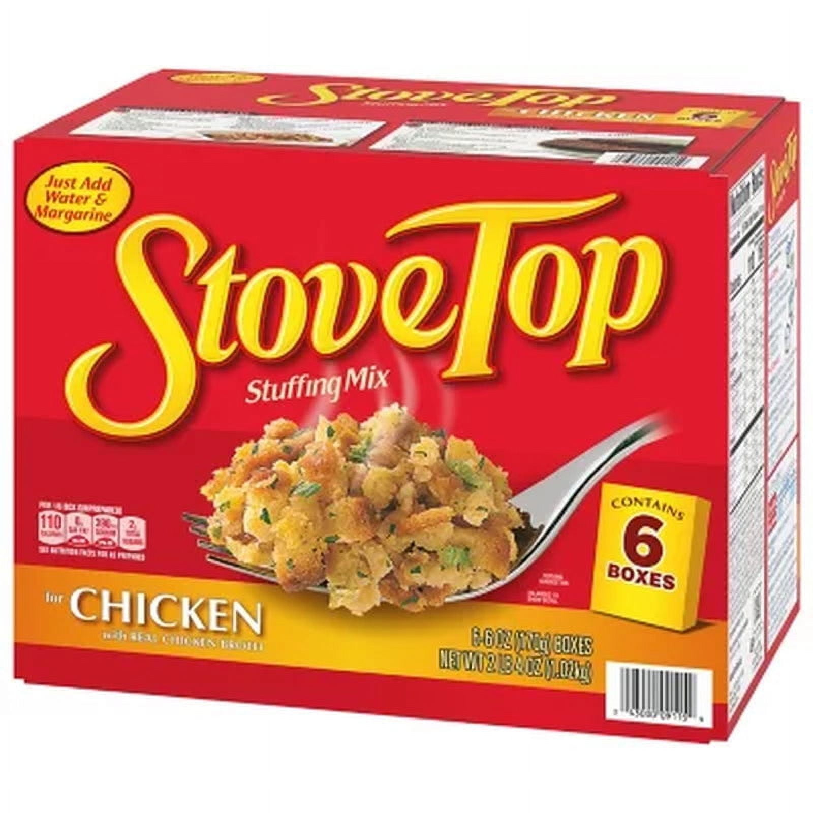 Kraft Stove Top Chicken Stuffing Mix (6 oz., 6 pk.)