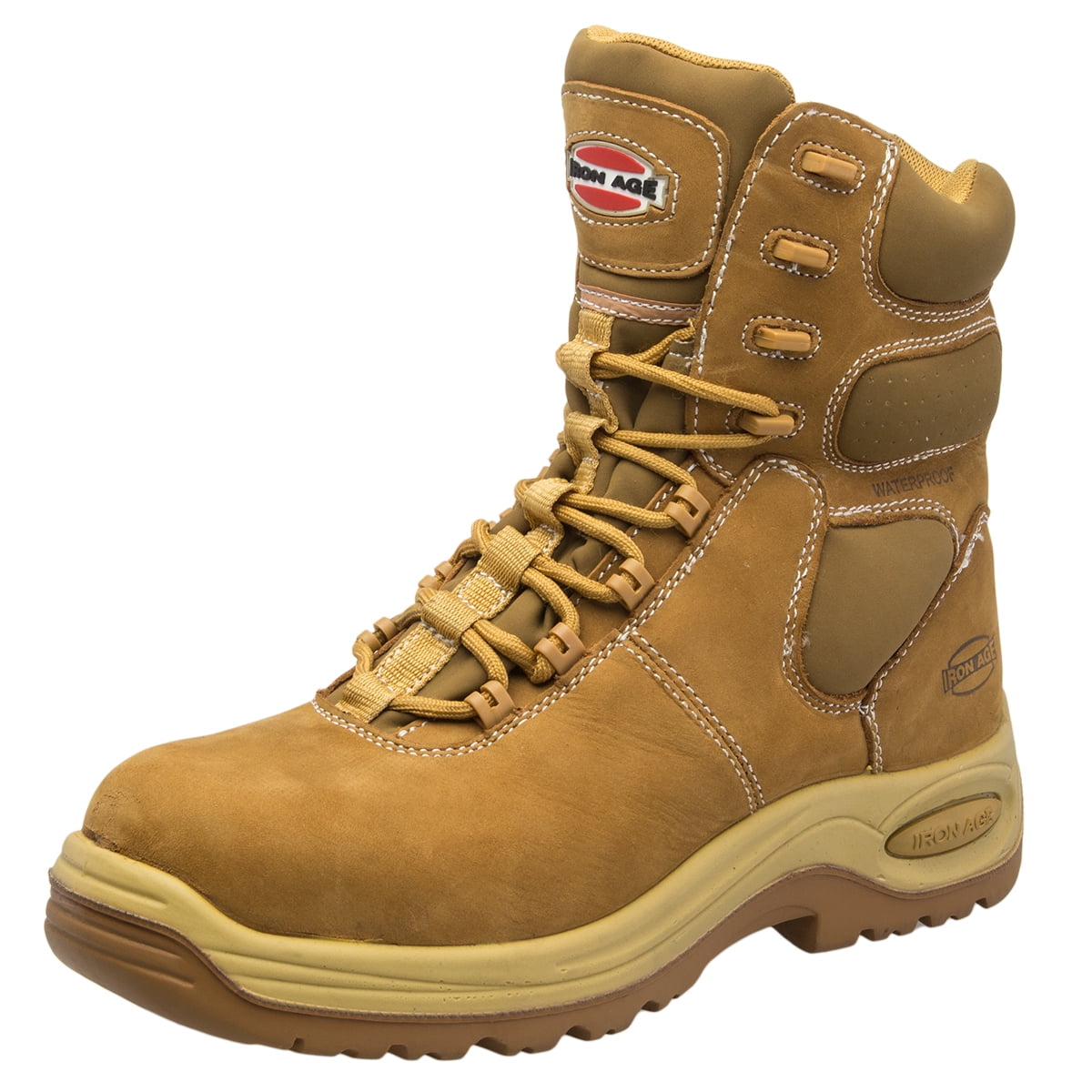 iron age steel toe work boots