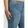 thumbnail image 4 of Jessica Simpson Women's and Women's Plus Myrtle Barrel Leg Jeans, Sizes 2-24W, 4 of 6