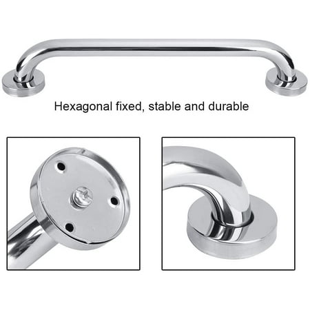 Xizioo Safety Bathtub Handle, Bathroom Grab Bar Bath Handle Stainless ...