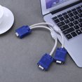 thumbnail image 1 of Cable divisor VGA Dual 2 Monitor 15pin Dos puertos a JShteea El nuevo, 1 of 7