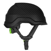 Lift Safety Radix Type 2 Non-Vented Black Carbon Matte Safety Helmet