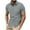Gray, variant on AHTJRT Men's Plus Size Long Sleeve Waffle Solid Color Button Down Casual Business Work Comfy Blouse Tees Khaki XL