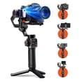 thumbnail image 1 of hohem iSteady MT2 Kit Gimbal Stabilizer for Camera, AI Tracker w/Fill Light 3-Axis Gimbal for Mirrorless/Pocket Camera/Action Camera/Smartphone, Camera Stabilizer for DSLR Camera Canon/Nikon/Sony, 1 of 5
