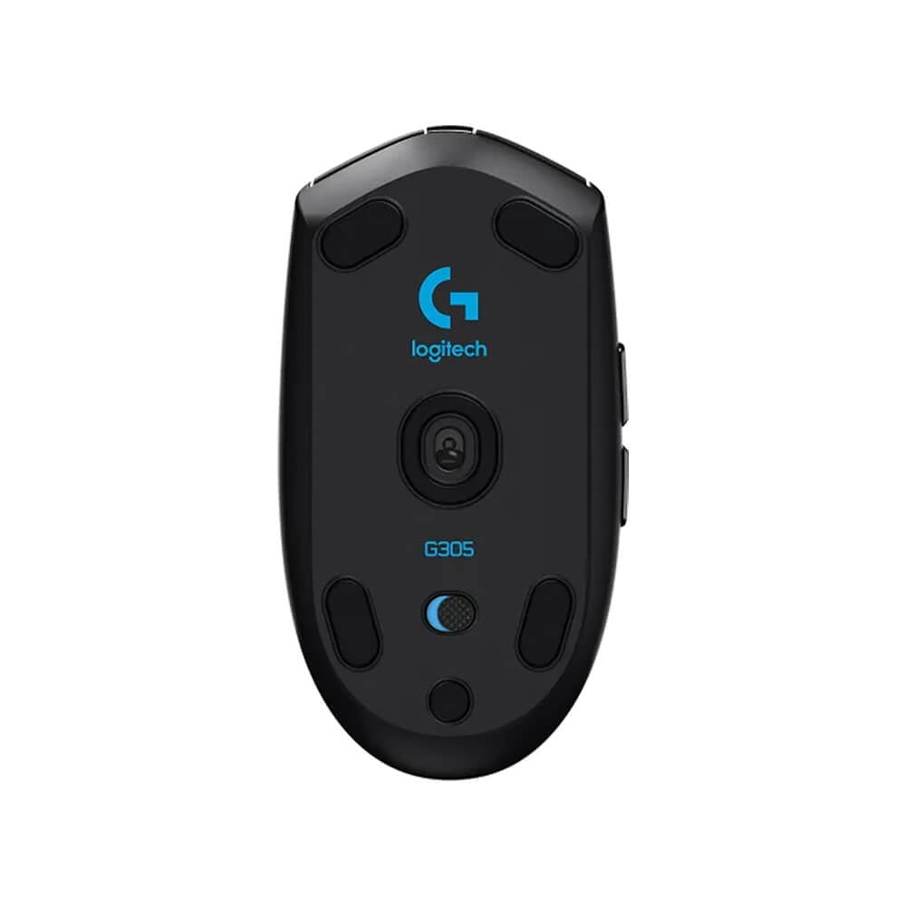 Logitech G305 Wireless Gaming Mouse, 12,000 DPI, Lightweight, 6 Programmable Buttons, Black